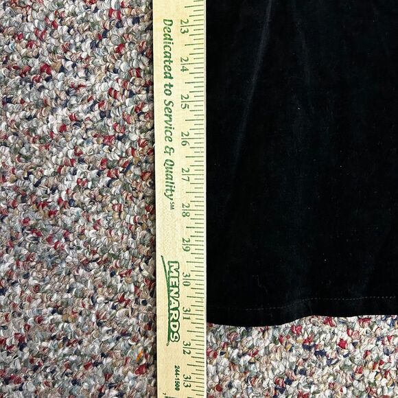 Kut From The Kloth NWT Women's Black Velvet High Rise Flare Jeans Size 12 - Picture 14 of 15